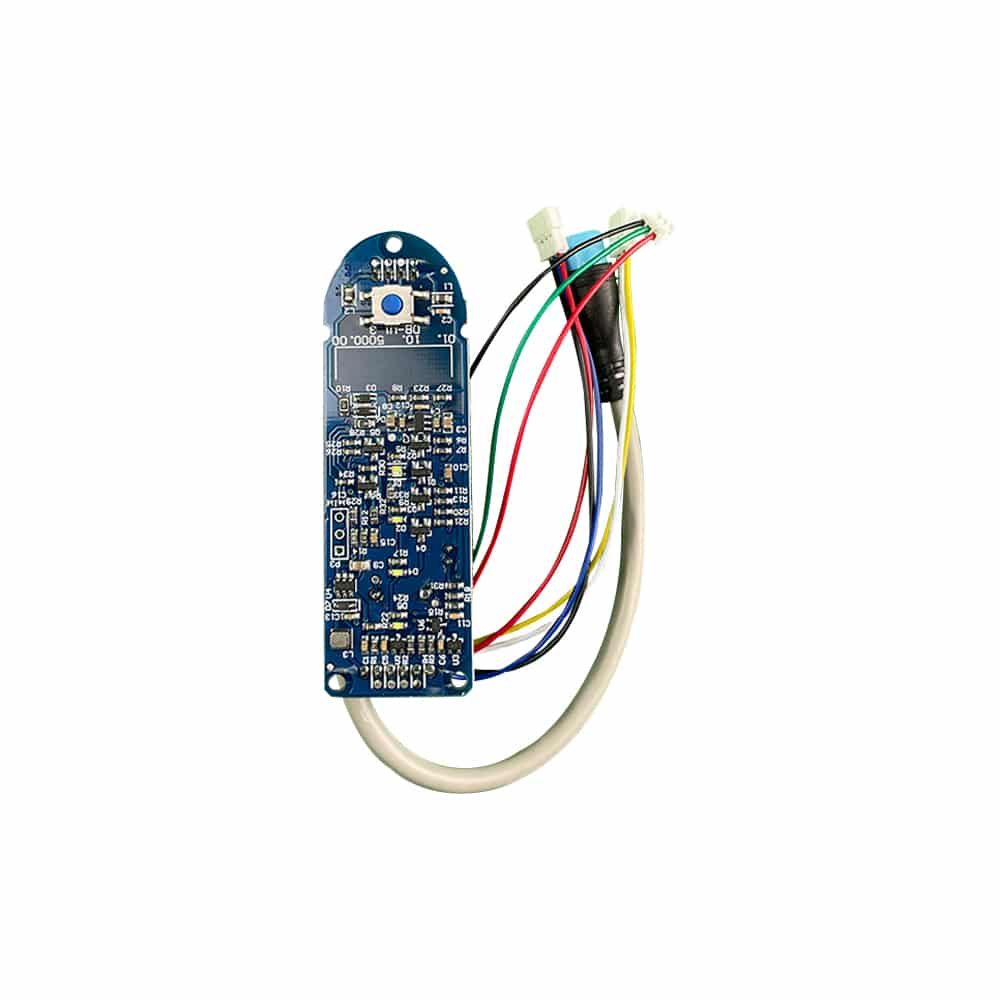 Carte électronique d'écran d'affichage pour trottinette électrique Xiaomi M365 avec câbles de connexion