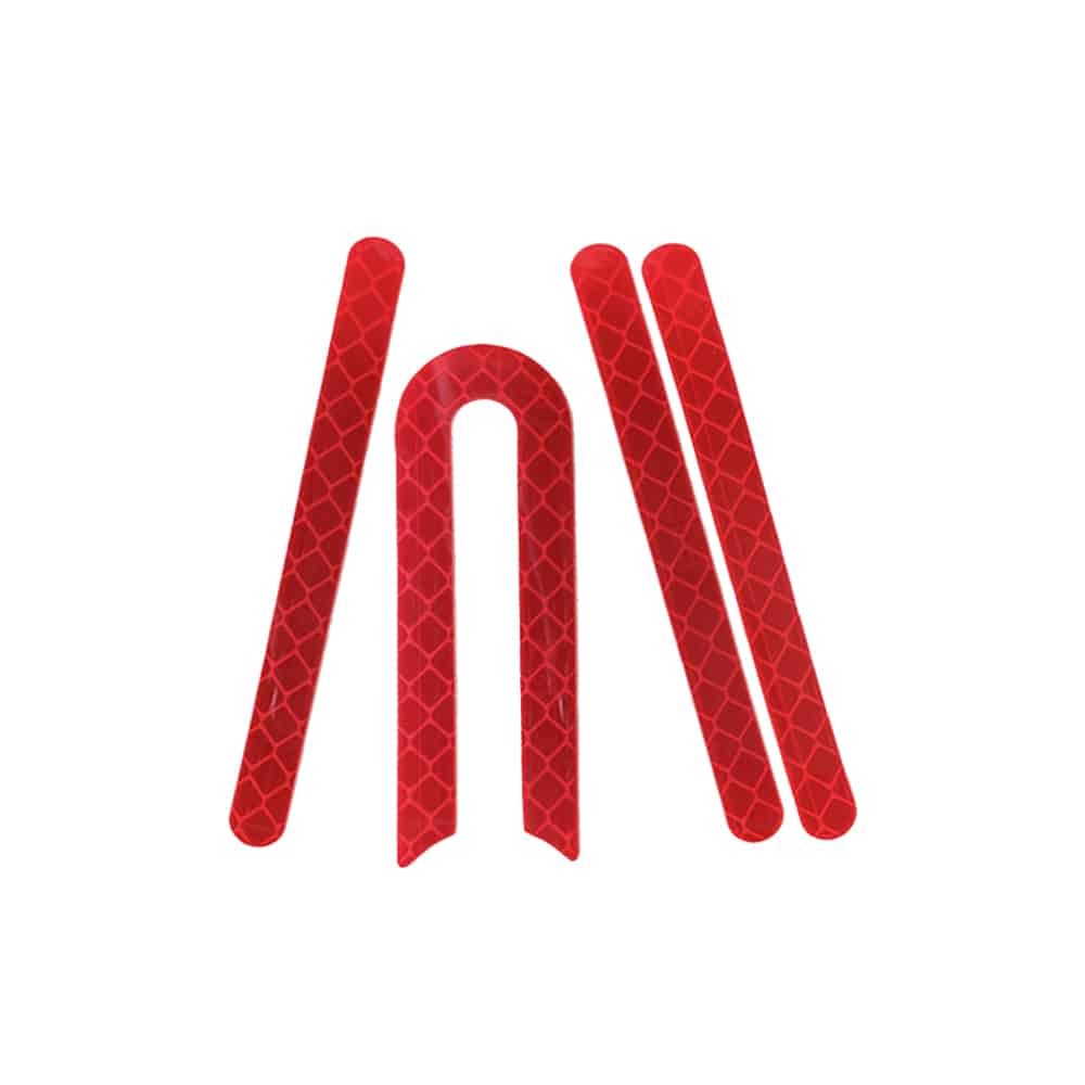 Stickers Cache Axe de Roue Rouge pour Trottinette Électrique Xiaomi M365 et M365 Pro