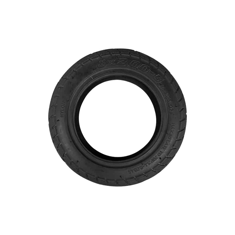 Pneu 8x2.00 - 5 Diamètre 125mm pour Trottinette Électrique - Weebot