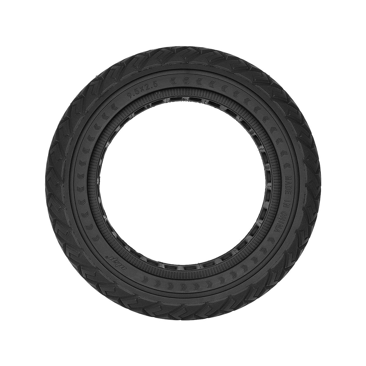 Pneu Plein Tout-Terrain Noir 9,5 Pouces (9,5x2,5), vue 4