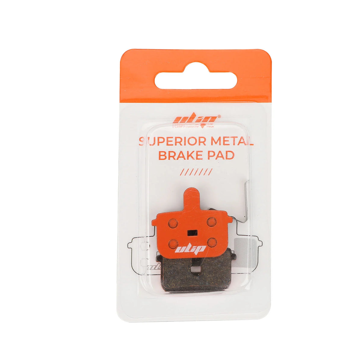 Plaquettes de Frein Orange, vue 2