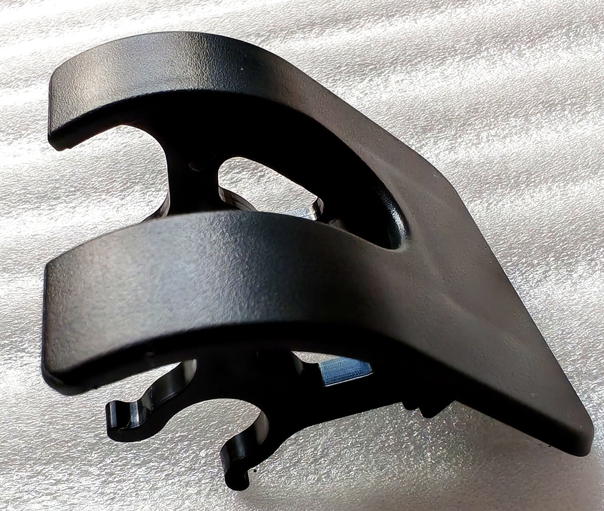 Cache arrière de potence noir pour trottinette électrique Dualtron Dolphin