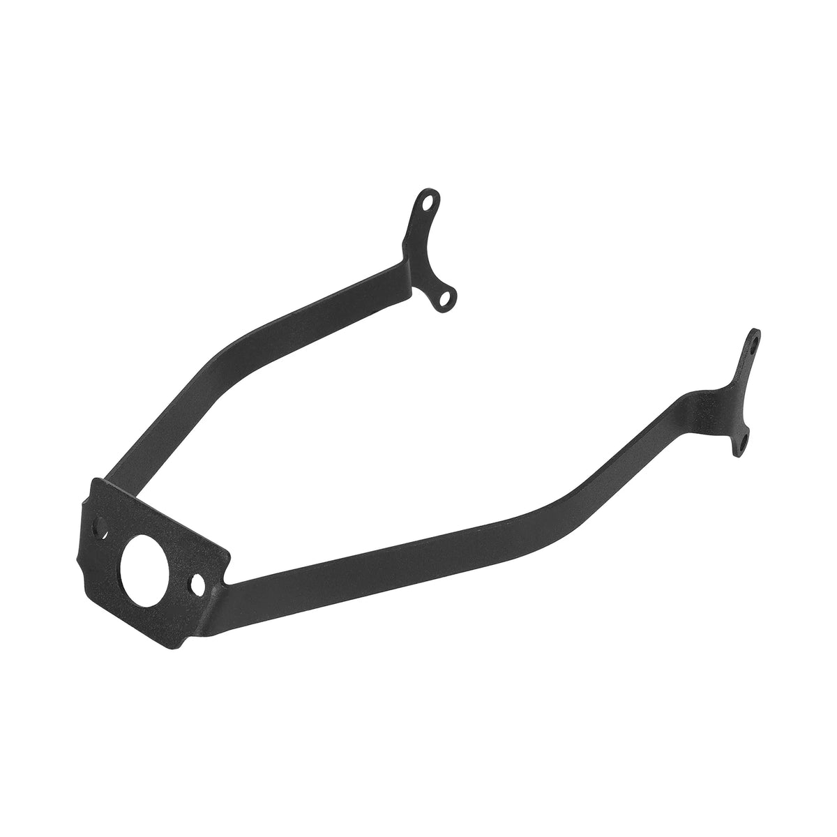 Support métallique noir de garde-boue arrière pour trottinette électrique