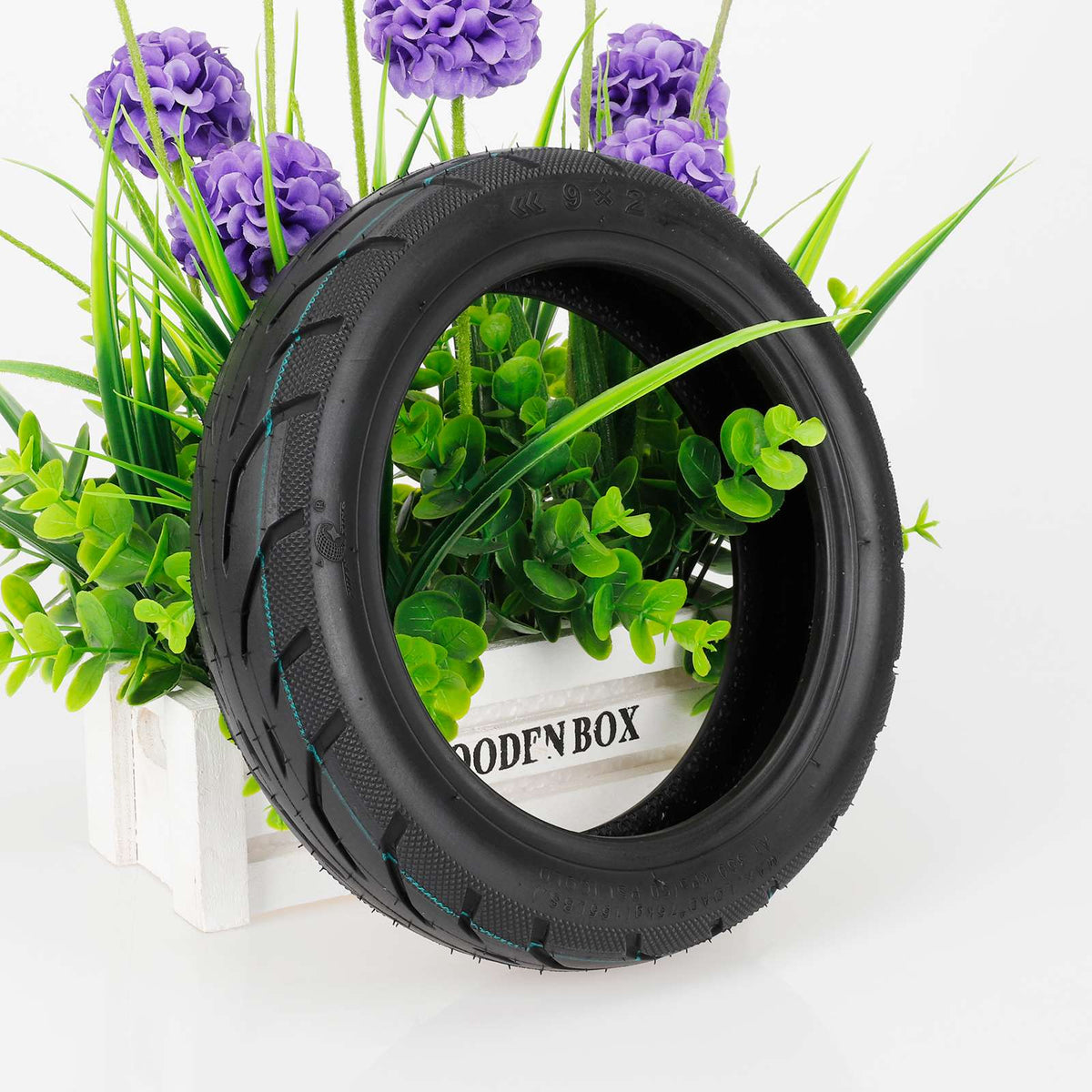 Pneu Tubeless Yuanxing 9 Pouces (9x2) Auto-Réparant avec Gel Anti-Crevaison, vue 5