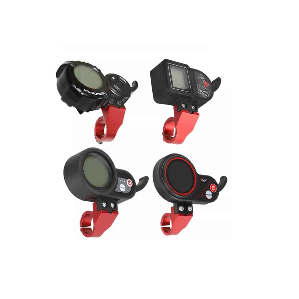 Support Afficheur Alliage Rouge Pour Trottinette Électrique Minimotors Zéro - Weebot