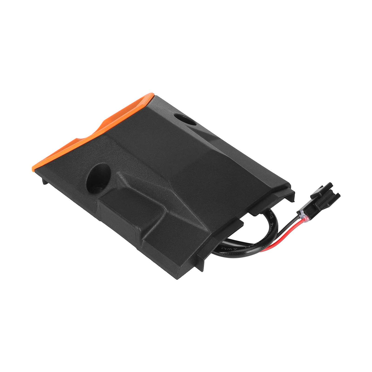 Carénage Avant Droit avec Clignotant LED Noir et Orange, vue 4