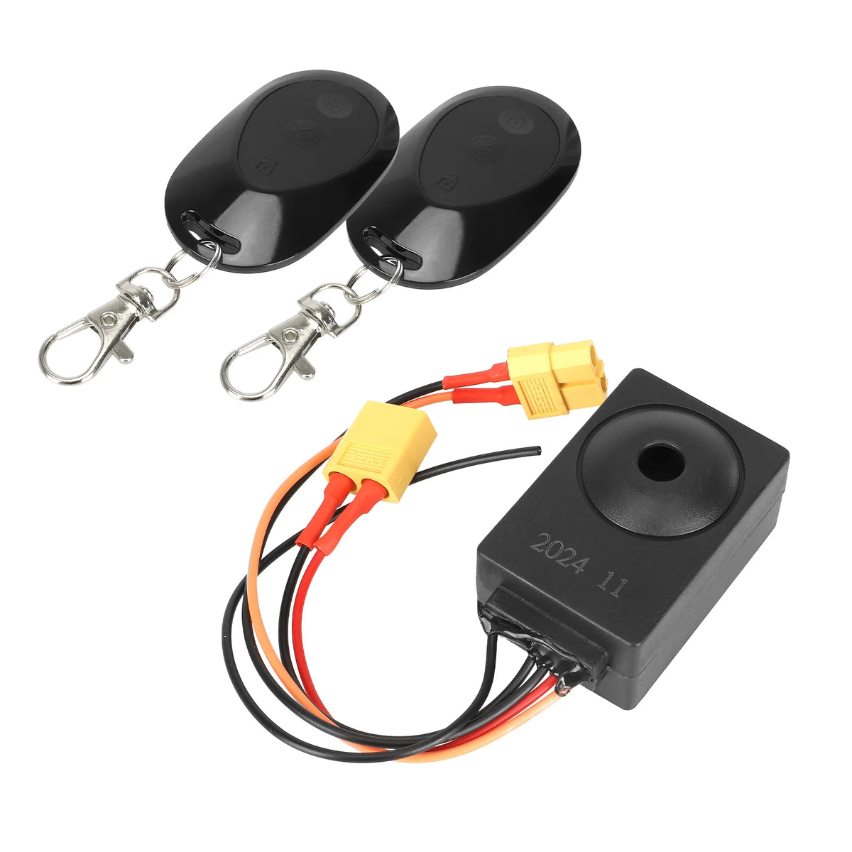 Alarme Antivol 115dB Connecteur XT60 36V-55V Noir, vue 4