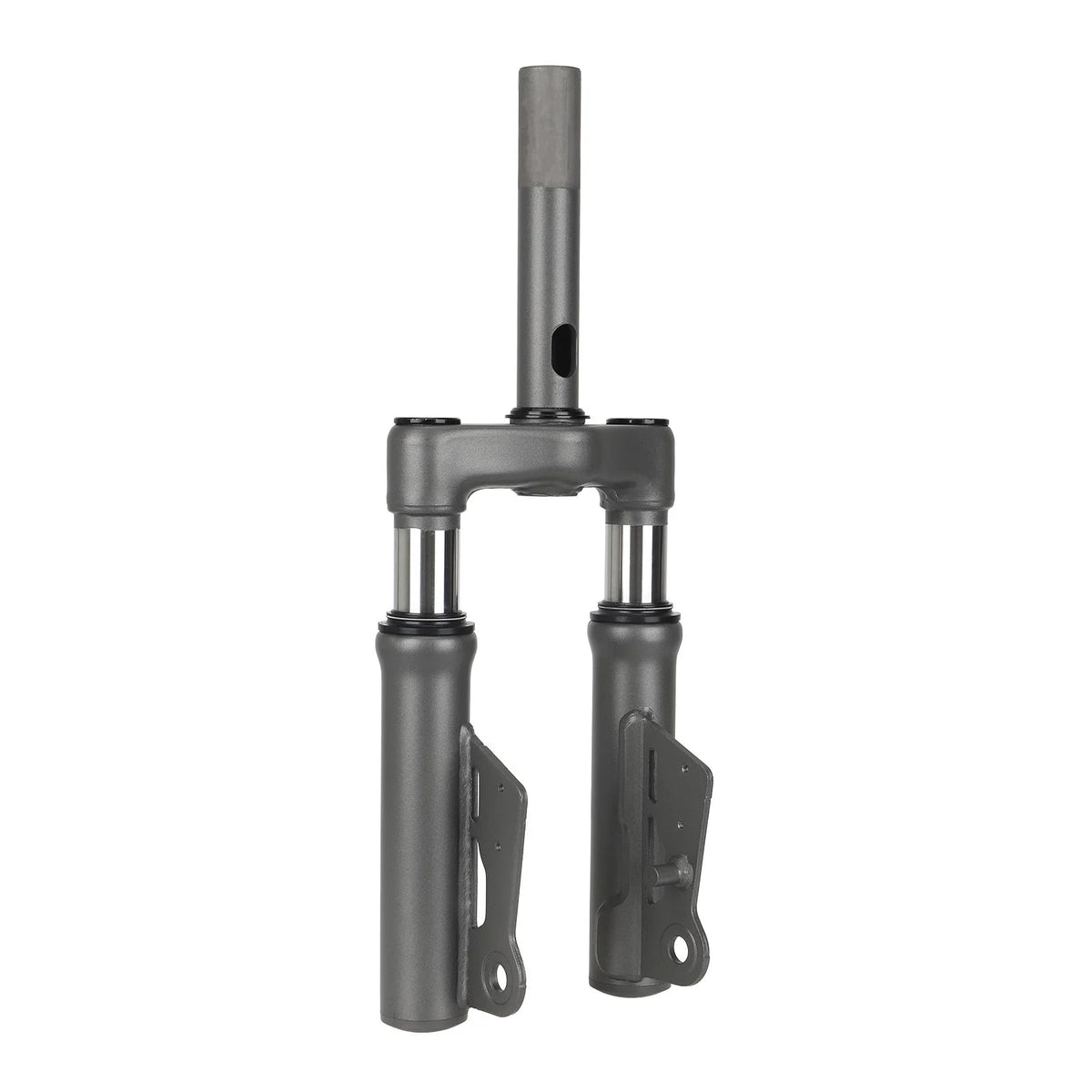 Fourche avec suspension avant d'origine grise pour trottinette électrique