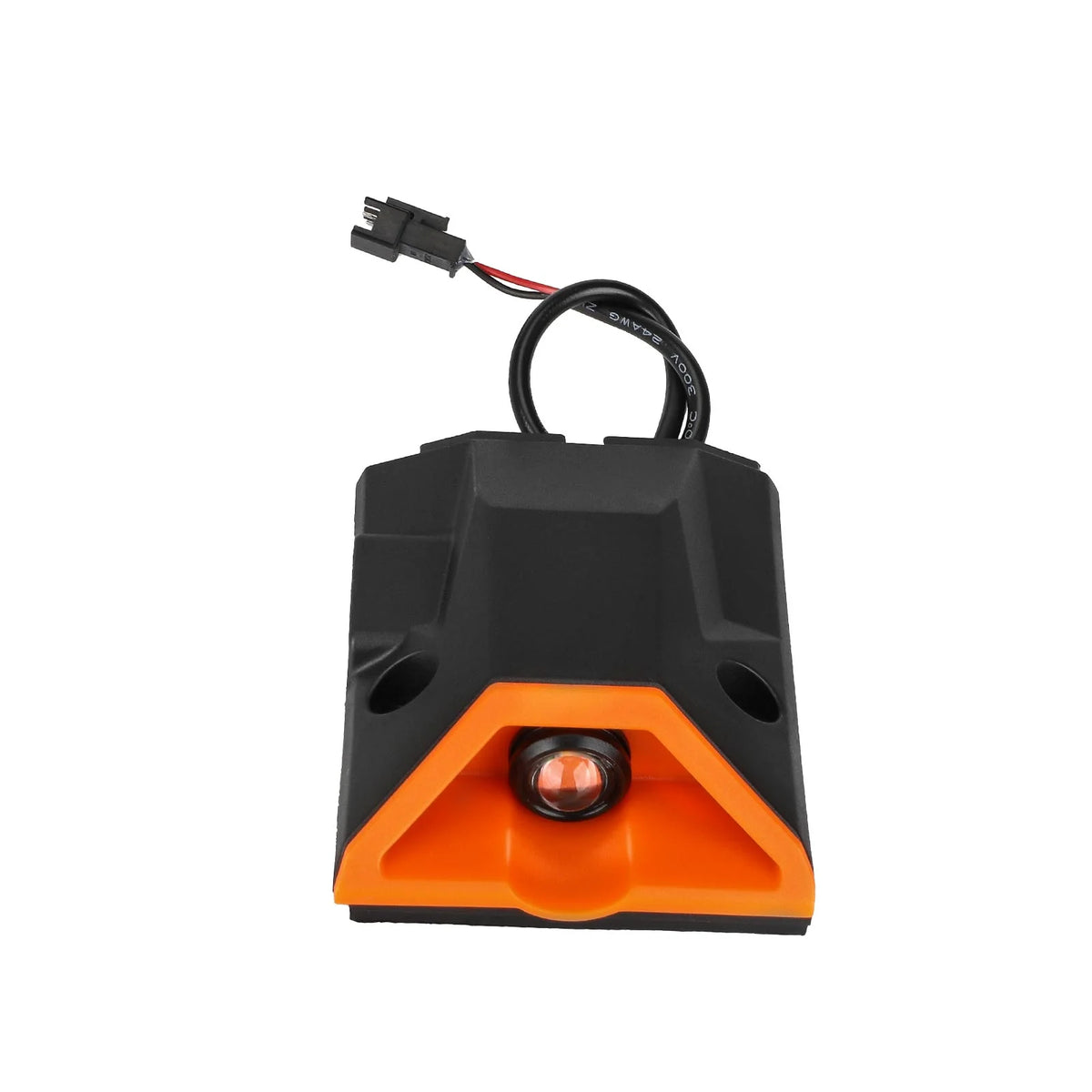 Carénage Avant Gauche avec Clignotant LED d'Origine Noir et Orange, vue 5