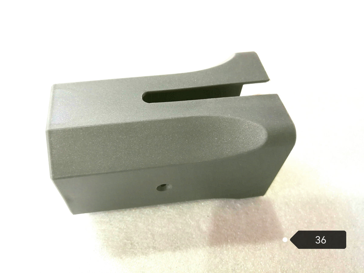 Cache protection câble de potence gris de Dualtron Togo