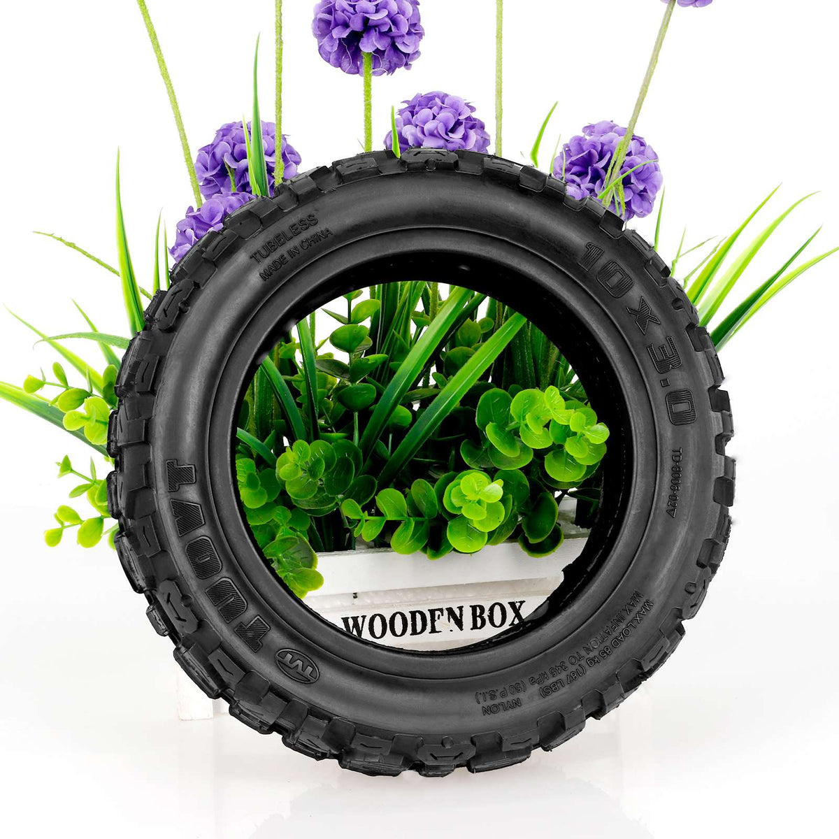 Pneu Tubeless Tout-Terrain Tuovt 10 Pouces (255x80 / 10x3), vue 6