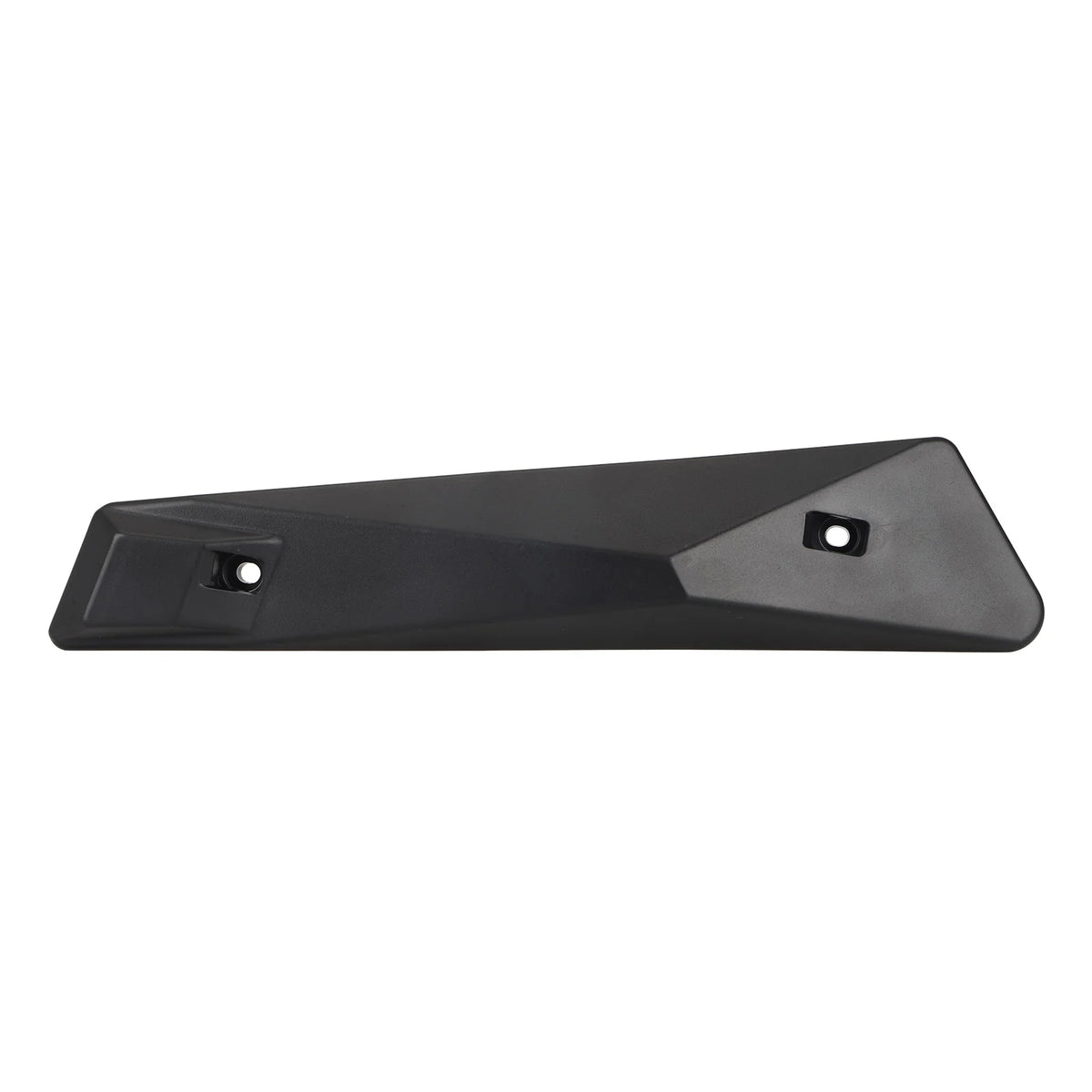 Cache de protection en plastique noir pour fourche avant gauche
