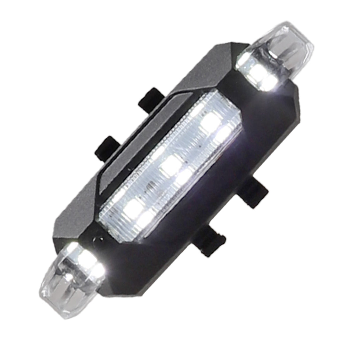 Feu Arrière LED Rechargeable USB Blanc