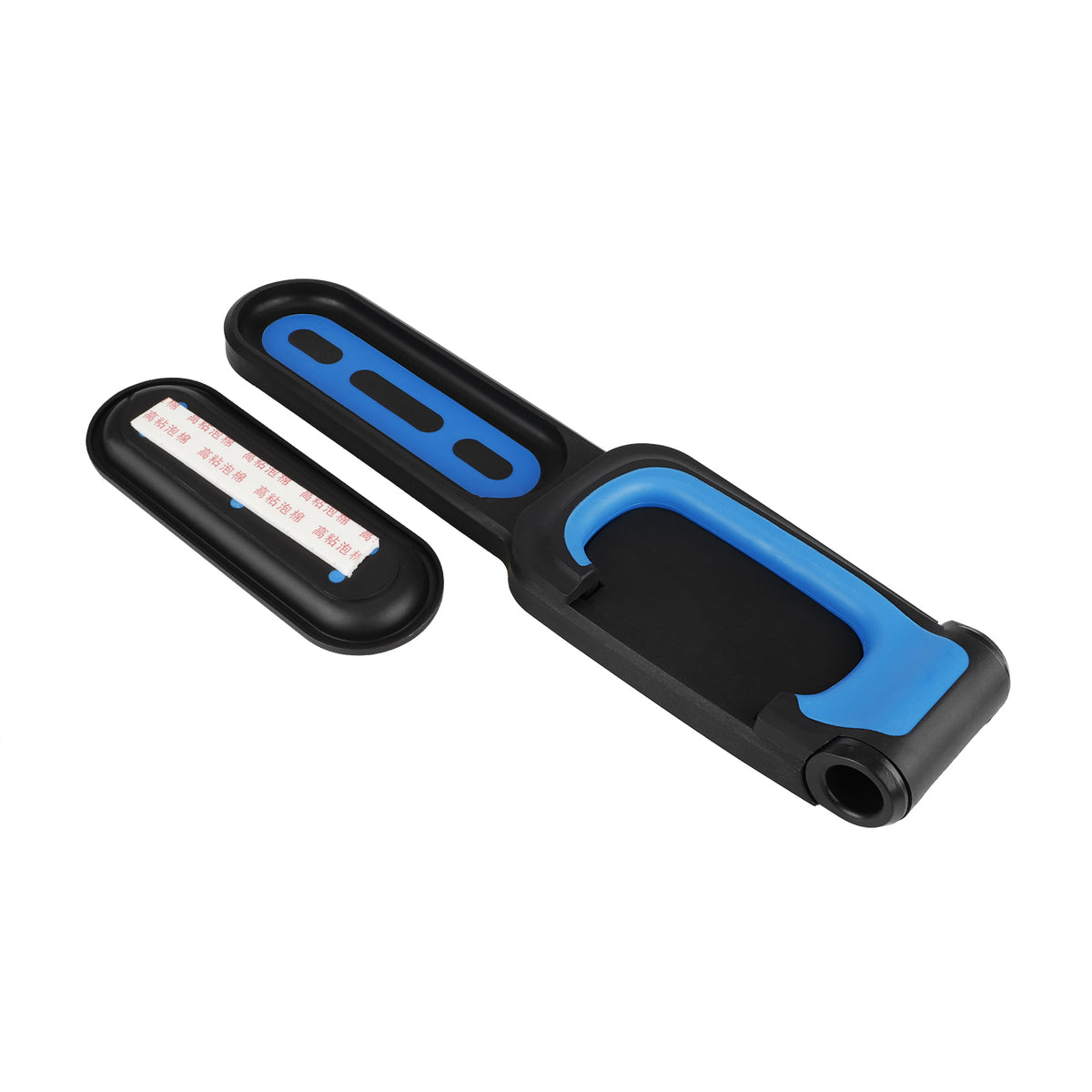 Support Mural d'Accrochage Orientable Noir et Bleu