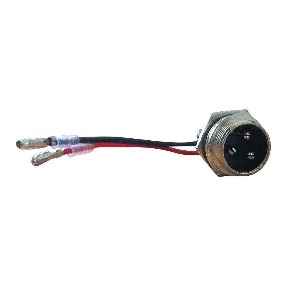 Port de Charge GX16 - 3P avec Câbles Fiches Rondes pour Trottinette Électrique - Weebot