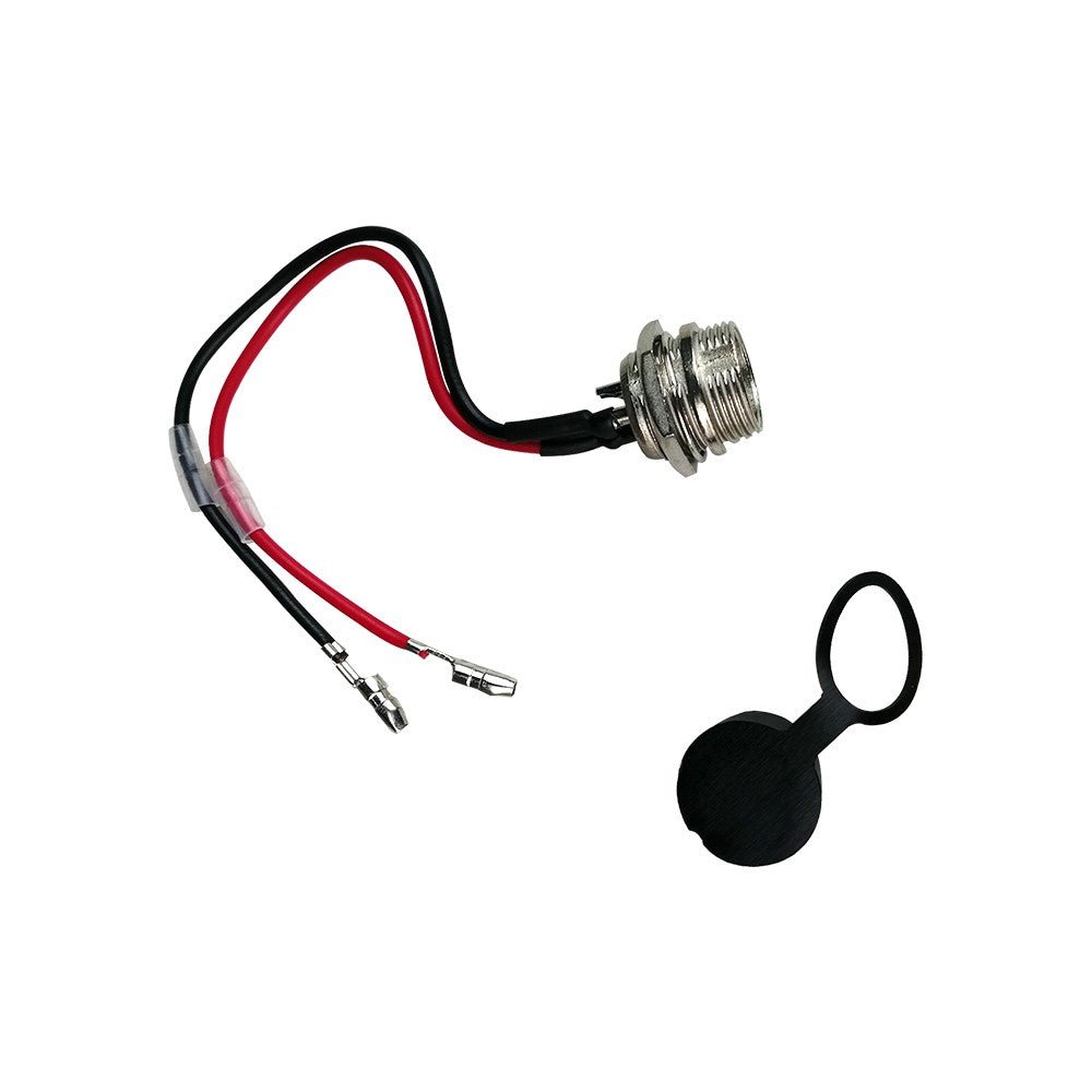 Port de Charge GX16 - 3P avec Câbles Fiches Rondes pour Trottinette Électrique - Weebot