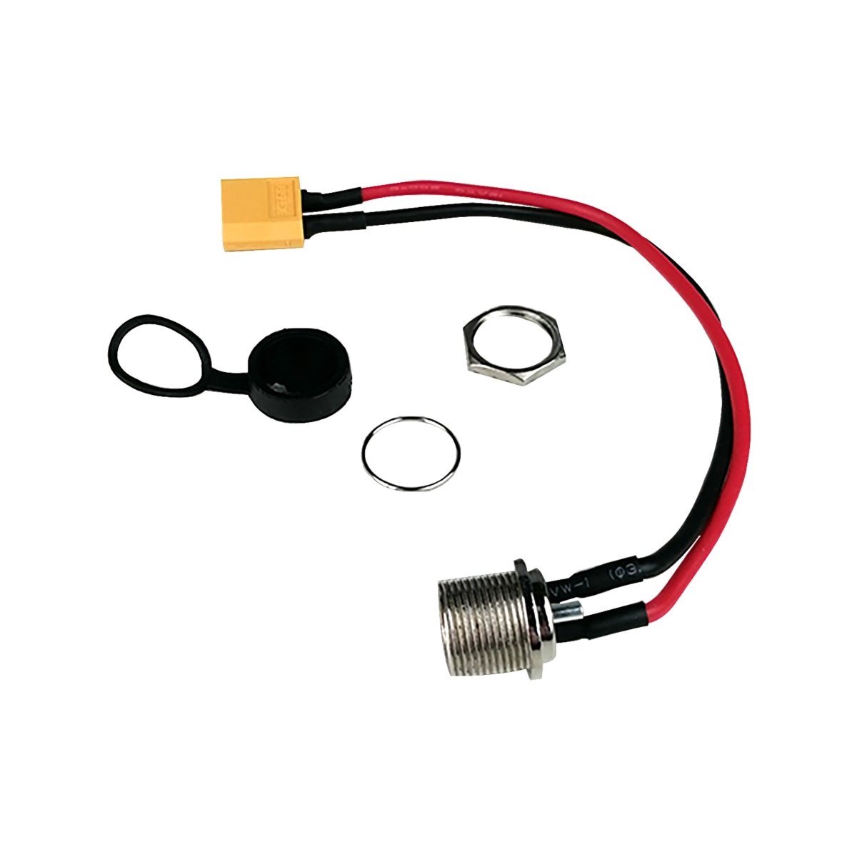Câble De Charge GX16 Vers XT30 Pour Scooter électrique - Compatible Joyor Y8-S - Longueur 180 Mm