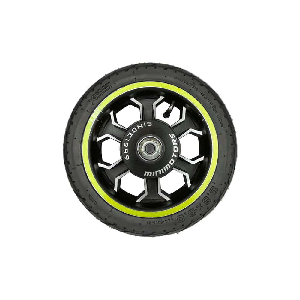 Autocollant Jante Jaune pour Trottinette Électrique Xiaomi Dualtron Mini - Weebot