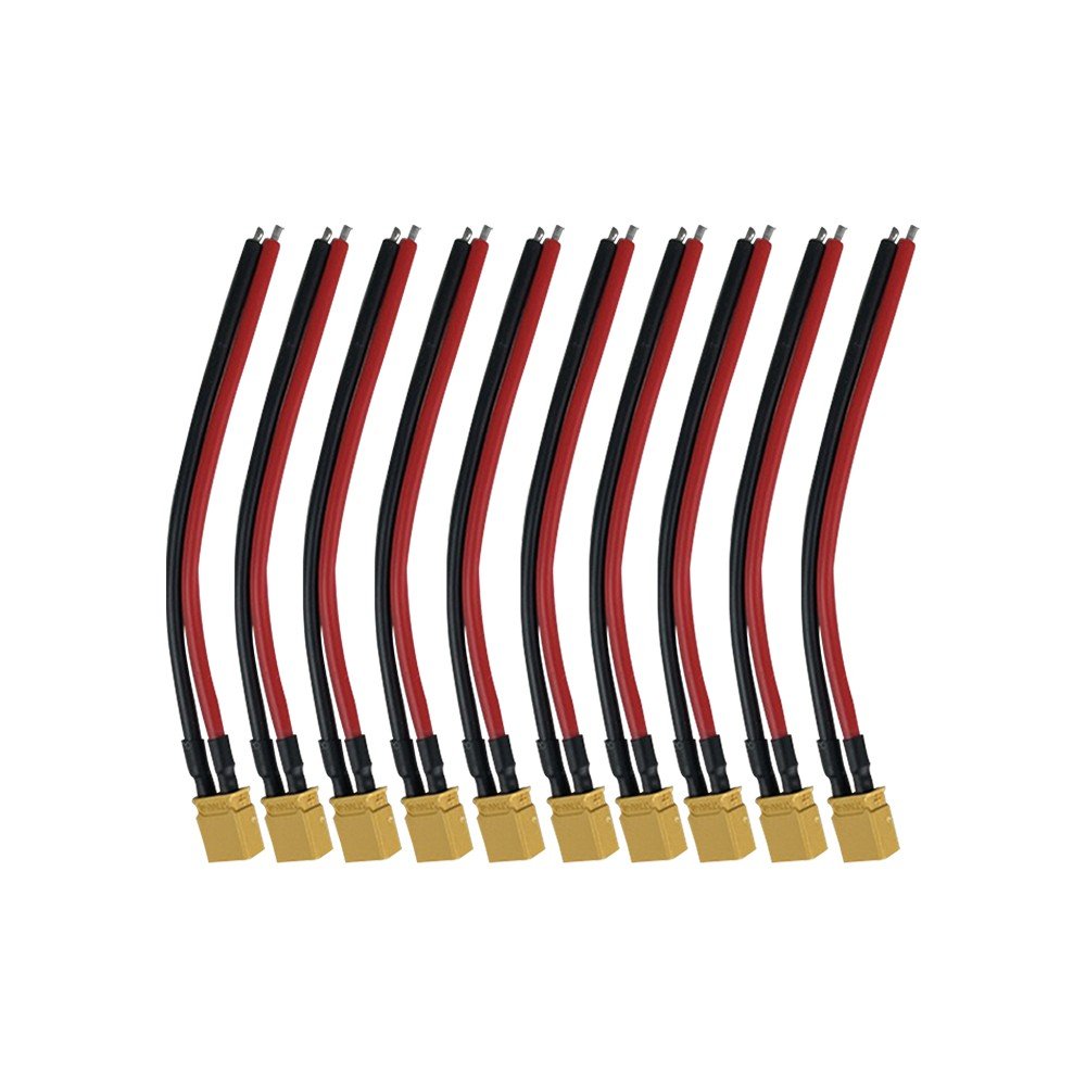 Câble Connecteur XT30 Mâle X10 pcs pour Trottinette Électrique - Weebot
