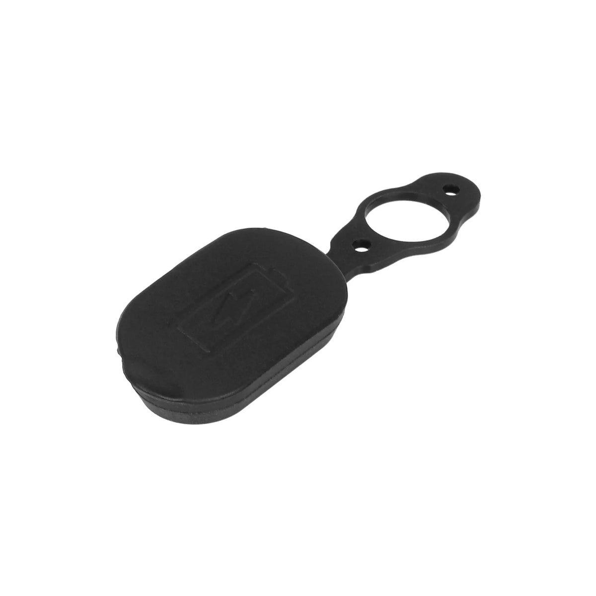 Cache en silicone noir pour port de charge de trottinette électrique