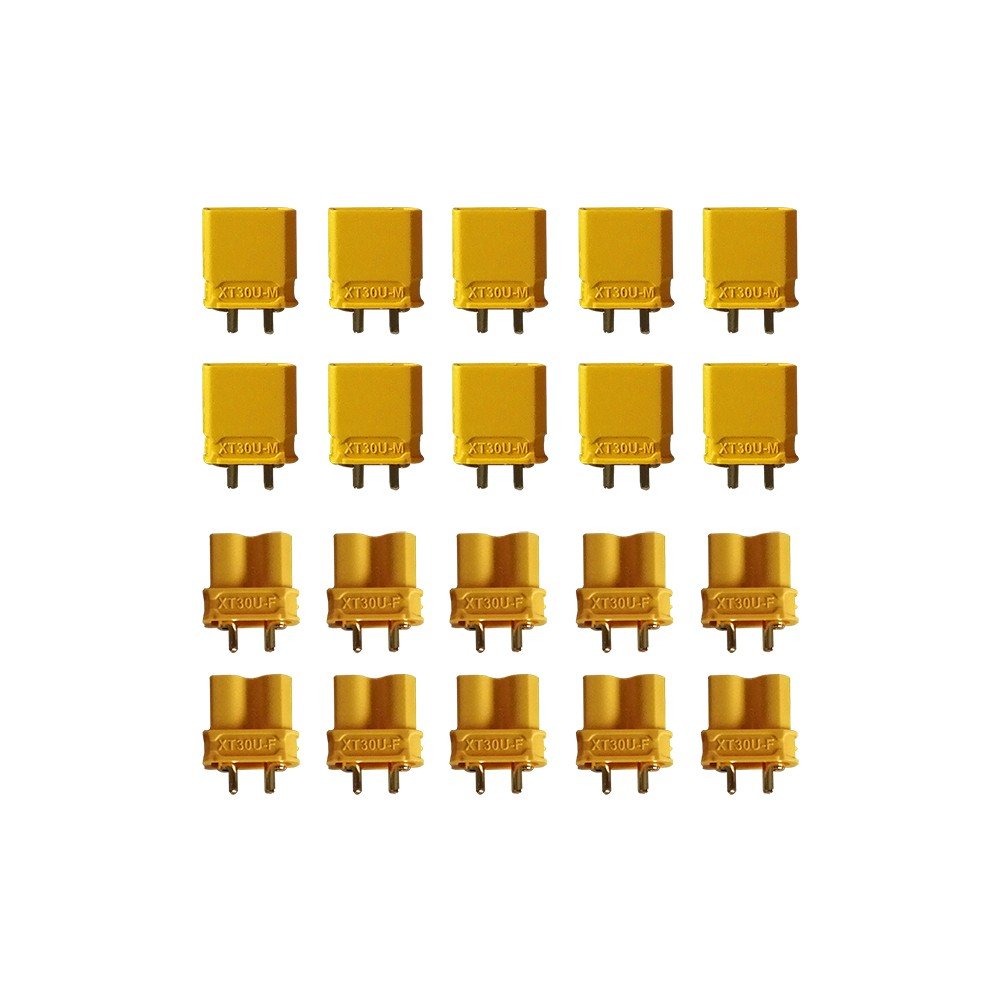 Câble Connecteur XT30 Mâle et Femelle X20 pcs pour Trottinette Électrique - Weebot