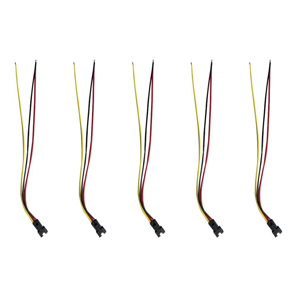 Câble Connecteur Prise JST 3 Pins avec Câble Mâle x5 pour Trottinette Électrique - Weebot