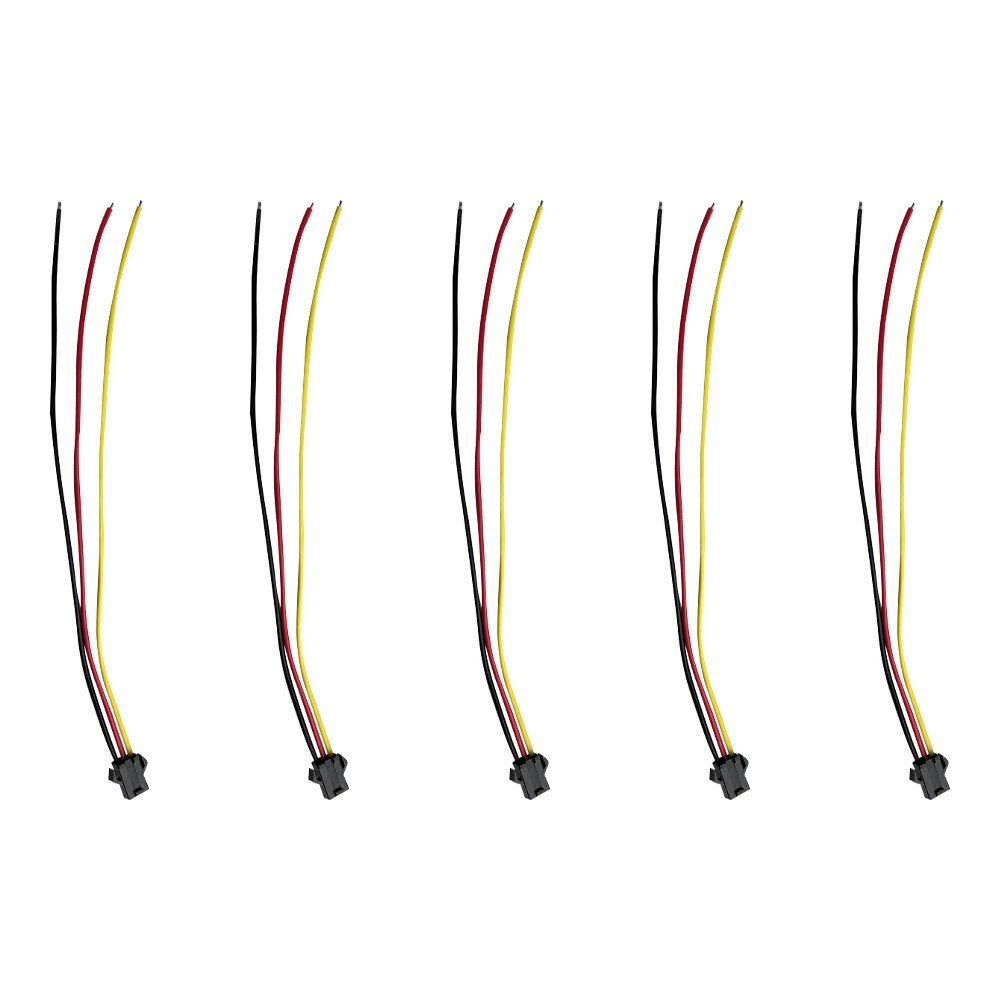 Câble Connecteur Prise JST 3 Pins avec Câble Femelle x5 pour Trottinette Électrique - Weebot