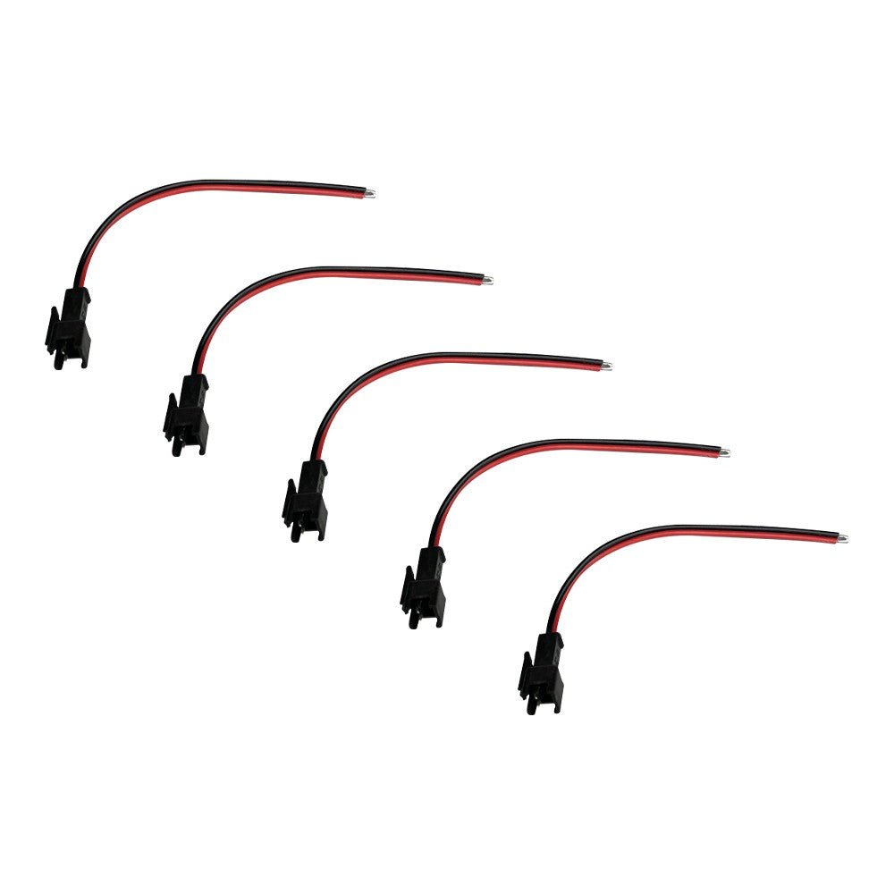 Câble Connecteur Prise JST 2 Pins Mâle x5 pcs pour Trottinette Électrique - Weebot