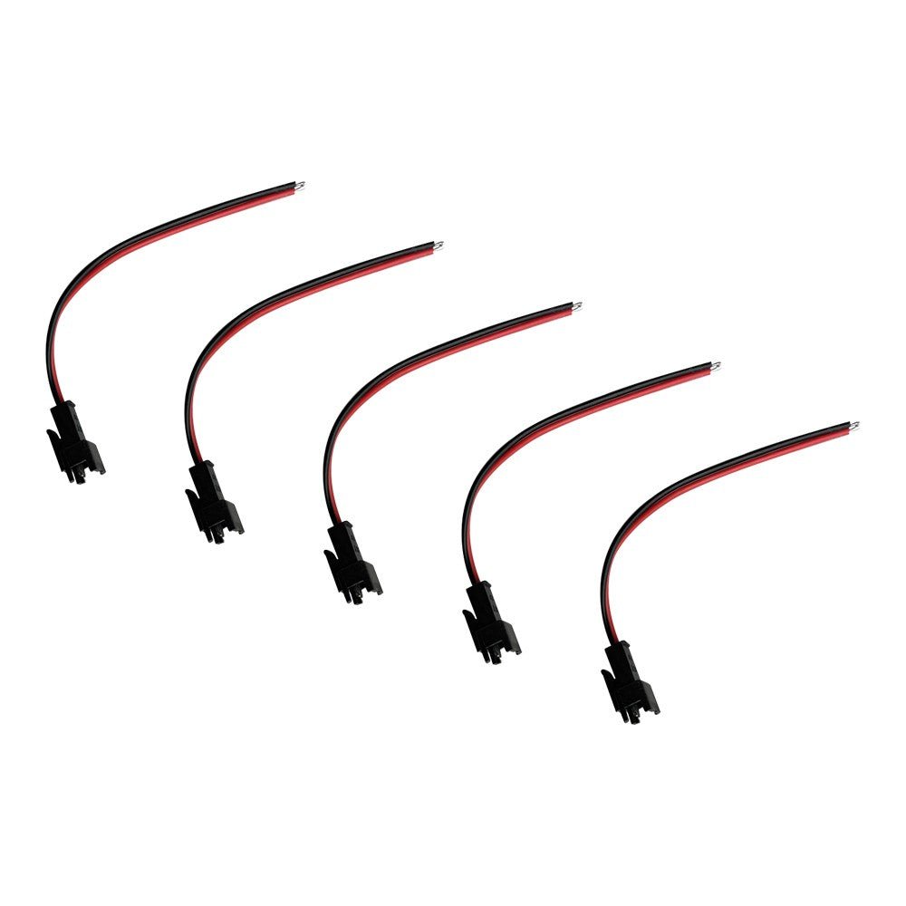 Câble Connecteur Prise JST 2 Pins Mâle x5 pcs pour Trottinette Électrique - Weebot
