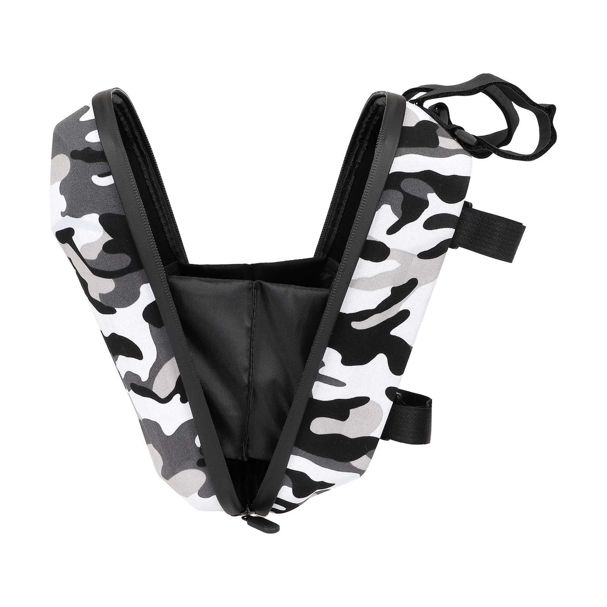 Sacoche Guidon Rigide 3L Camouflage Gris, vue 5