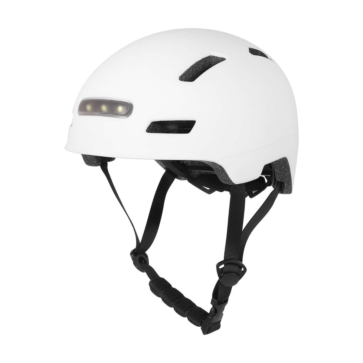 Casque de Protection avec Éclairage LED Avant et Arrière Blanc / M