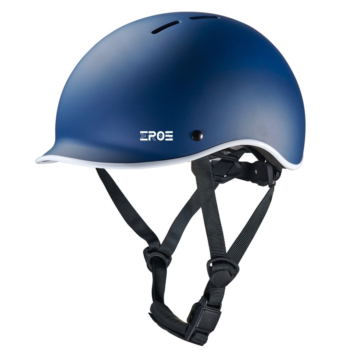 Casque Eroz Vintage Collection pour Trottinette Electrique et Vélo (Bleu/Noir) - Weebot