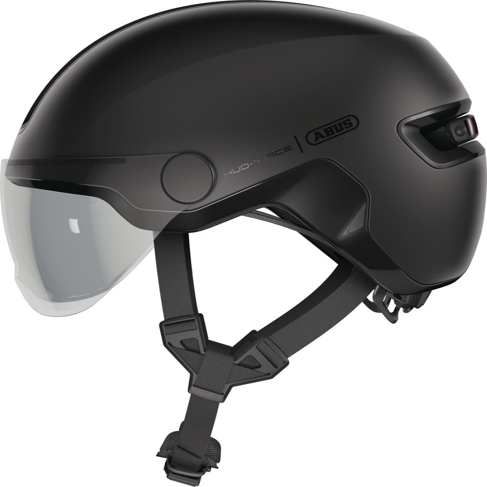 Casque de vélo ABUS HUD - Y ACE Velvet Noir - Weebot