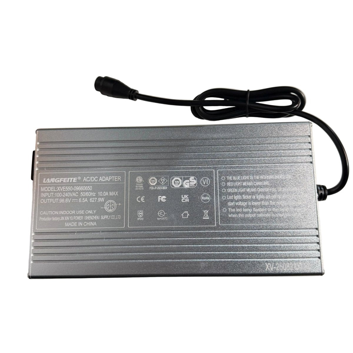 Chargeur Rapide Pour Batterie 84V - 6,5Ah pour LANGFEITE GT2 RS
