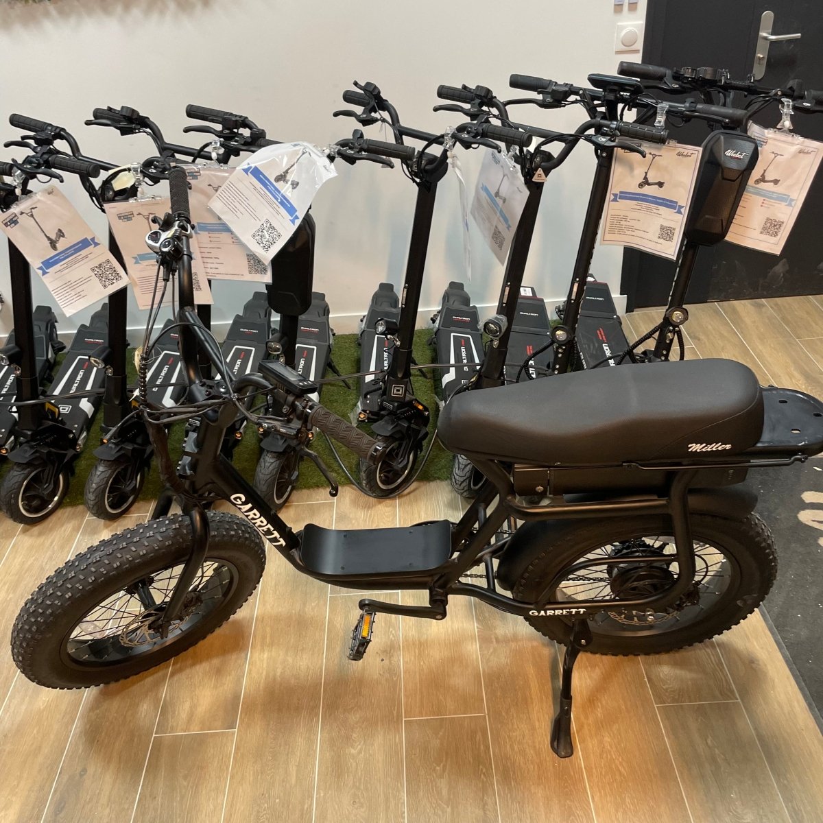 Vélo Électrique Biplace Occasion Cargo Garrett Miller Urban : Reconditionné - Weebot