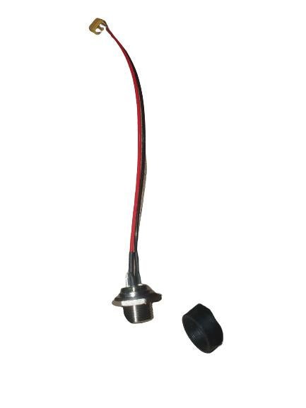 Port de Charge GX16 - 3 (Ancienne Génération) avec Capuchon et Ecrou pour Trottinette Electrique Teverun Blade Mini - Weebot