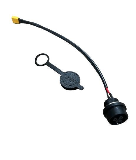 Port de Charge LP16 - 3 avec Capuchon pour Trottinette Electrique Fighter Mini - Teverun - Weebot