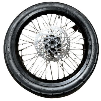 Roue Arrière Complète 80/90 - 17 pour Moto Électrique (Avec disque 203mm et Engrennage) - Weebot