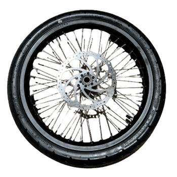 Roue Avant Complète 70/90 - 17 pour Moto Électrique (Avec Disque 203mm) - Weebot