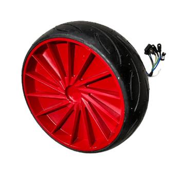 Roue Moteur Complet Rouge 8,5 Pouces pour HoverBoard Kiwane Xr - Weebot