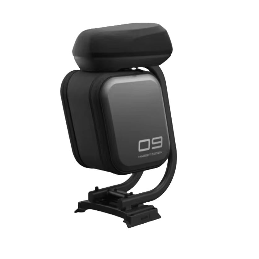 Siège Pour Trottinette électrique Xiaomi - Réglable En Hauteur (51-63 Cm), Supporte 80 Kg, Acier Et Cuir, Noir/blanc