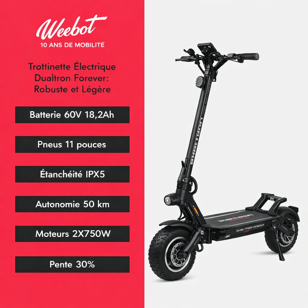 Trottinette Électrique Dualtron Achilleus - Weebot