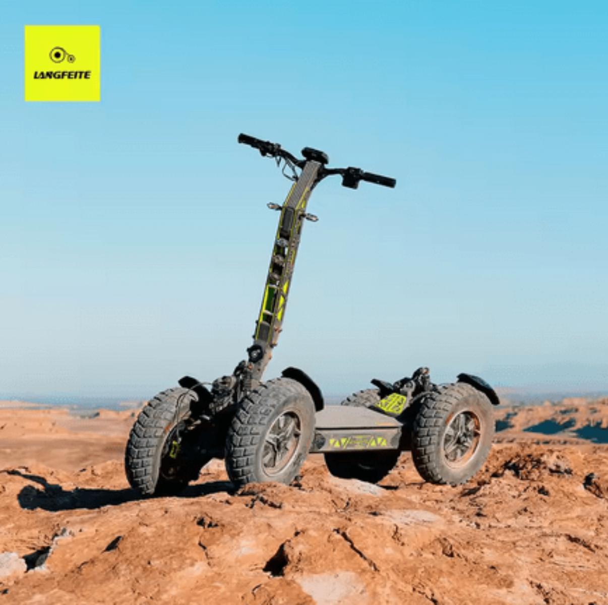 Trottinette Électrique 4 Roues Langfeite GT4S : Féroce et Ultra Robuste - Weebot