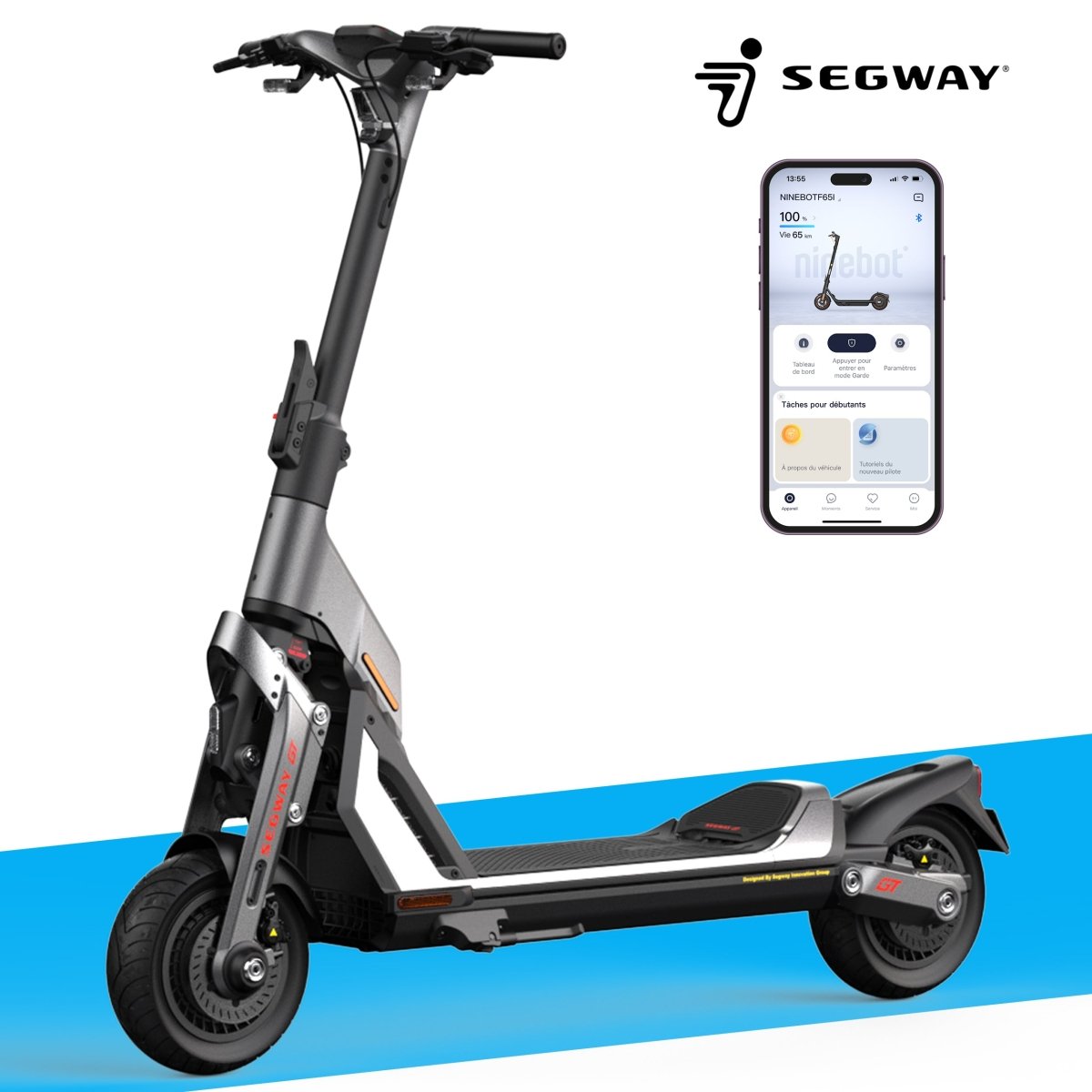 Trottinette Électrique Segway GT1E : Audacieuse et Performante - Weebot