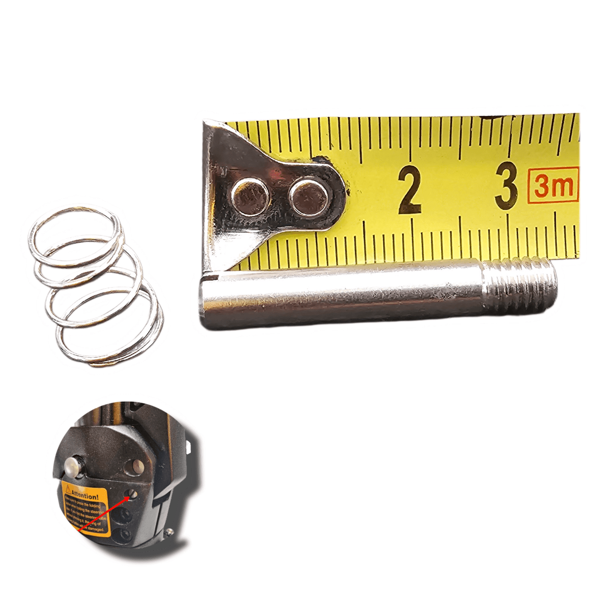 Vis de Système de Pliage pour Trottinette Electrique Teverun - Weebot