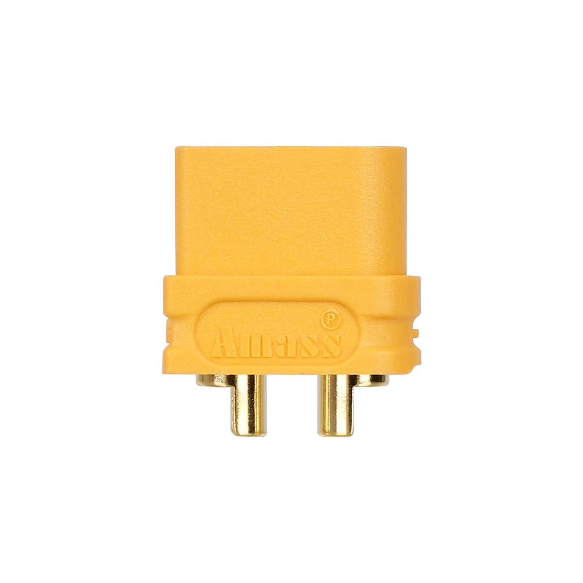Connecteur Amass XT60U-F Femelle Jaune, vue 3