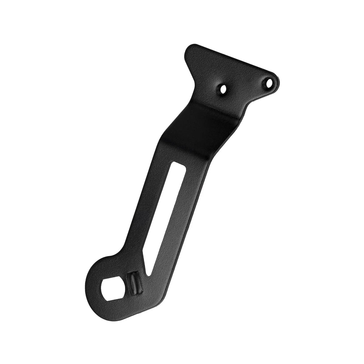 Support métallique de garde-boue gauche noir pour trottinette électrique
