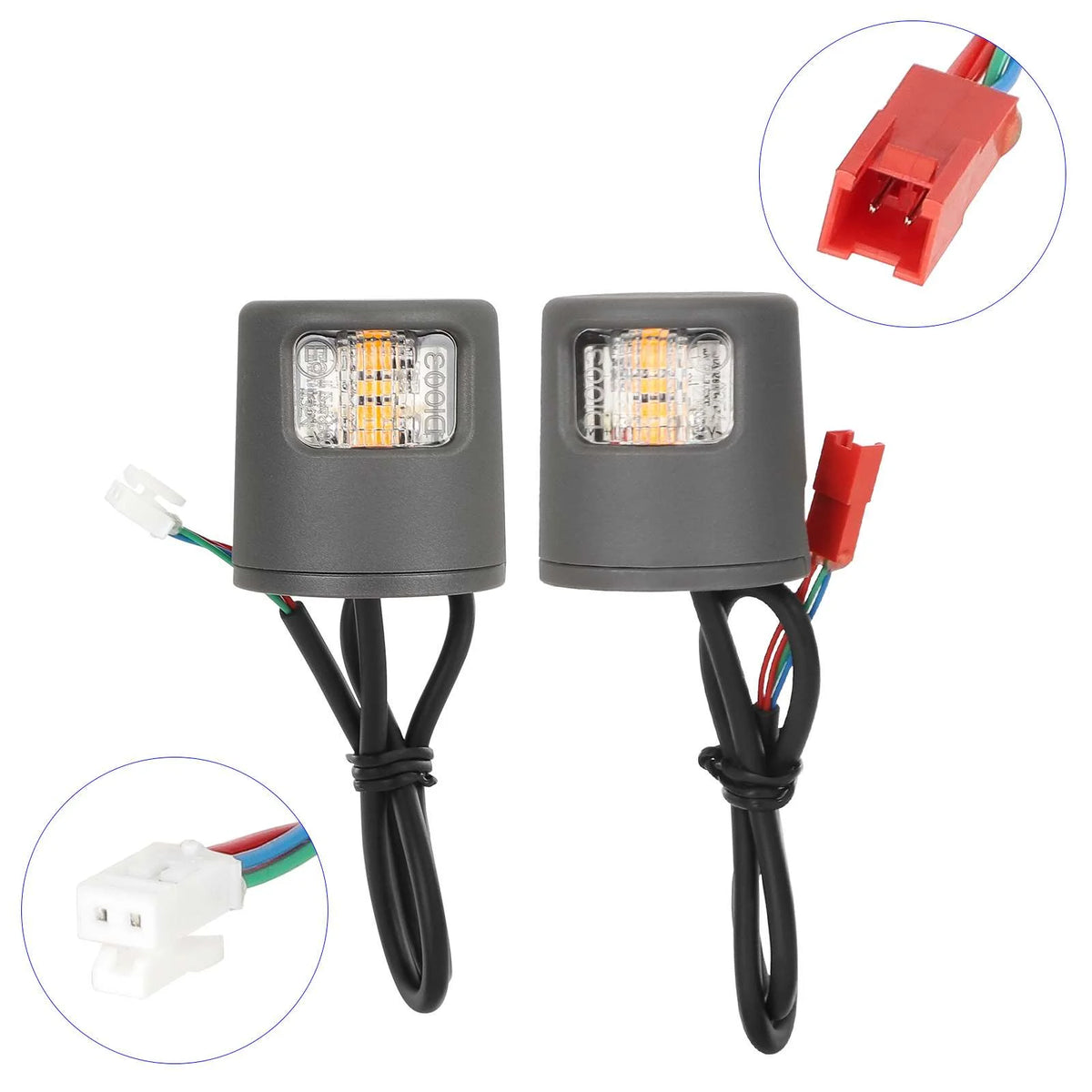 Kit de clignotants d'origine pour trottinette électrique avec leurs connecteurs