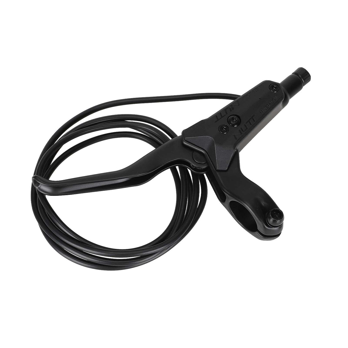 Poignée de frein hydraulique gauche NUTT noire avec sa durite
