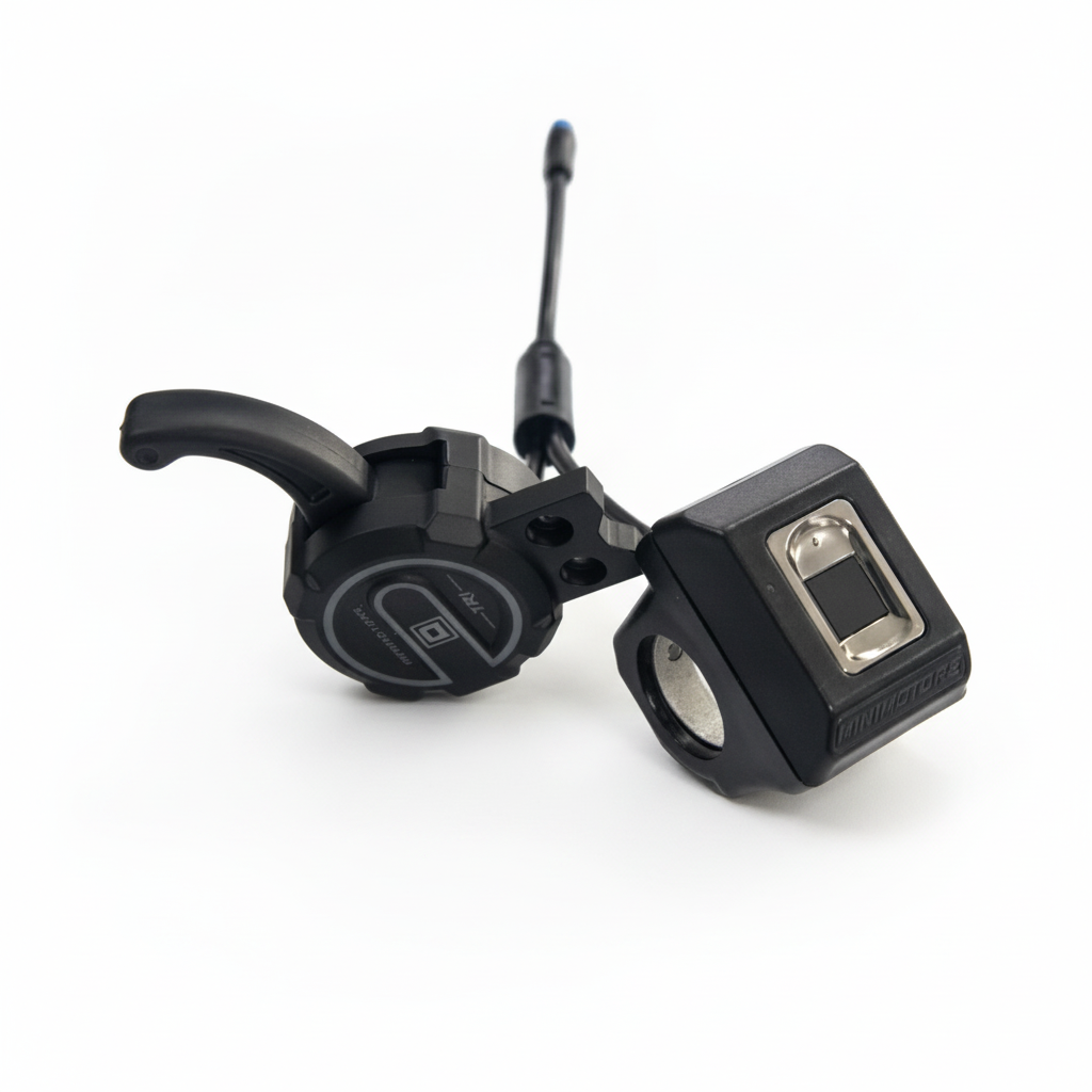 accelerateur avec lecteur d empreinte digitale pour trottinette electrique dualtron et rovoron
